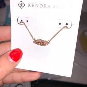 Rose Gold Kendra Scott Necklace